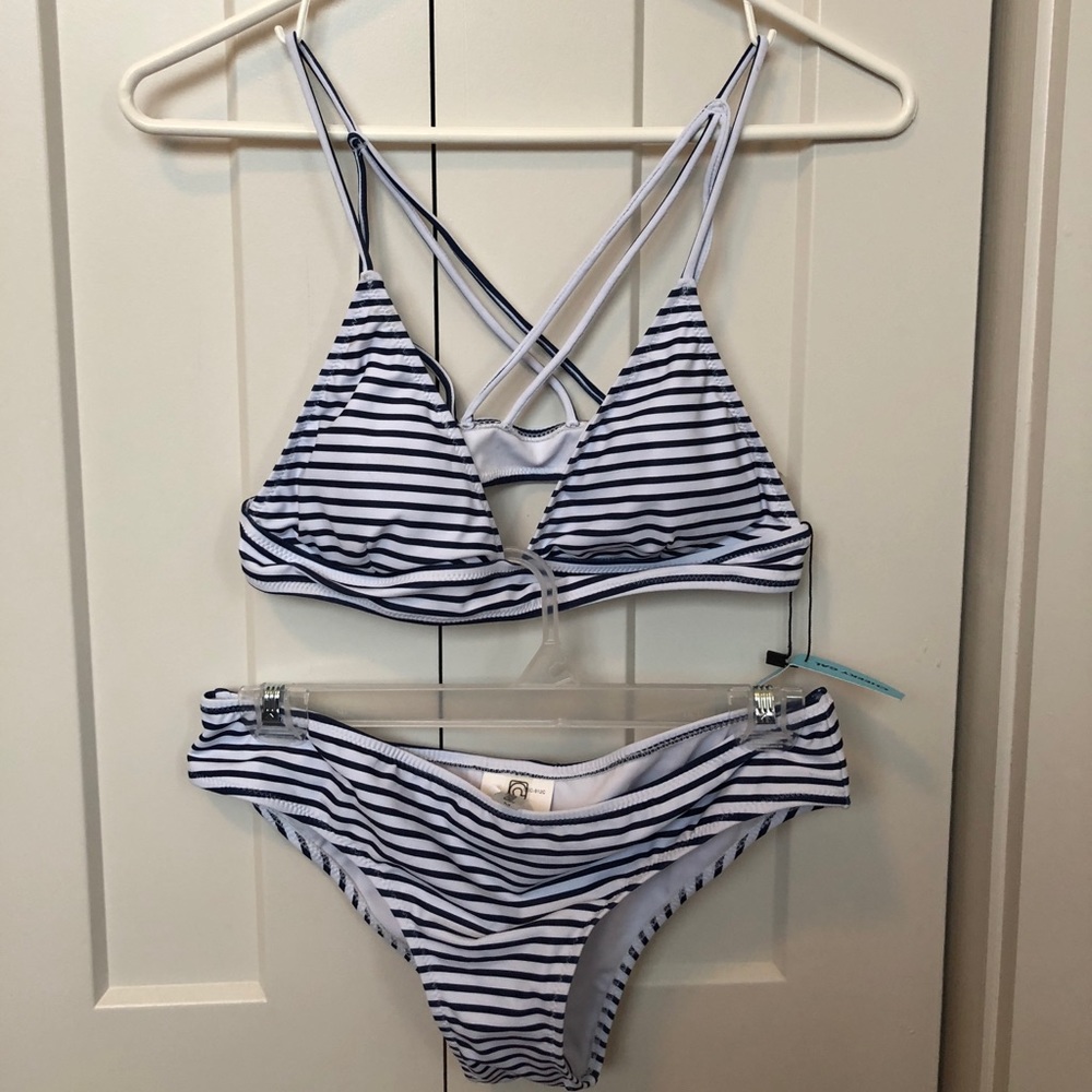 Cupshe striped bikini